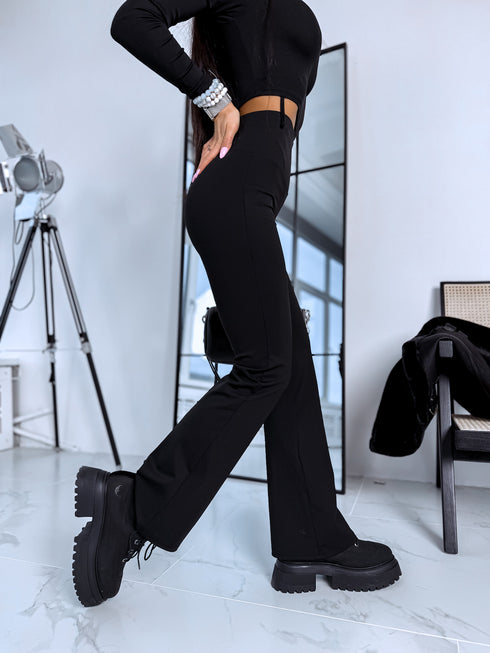 Juodos kelnės "AURELIA" NA0074